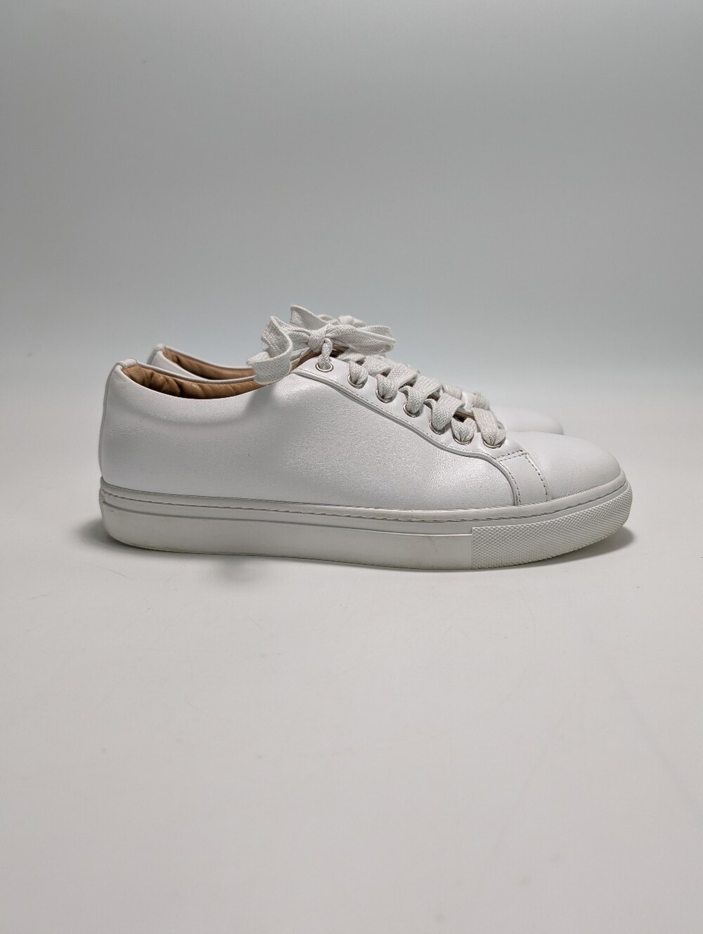 Thursday Boot Company White Leather Premier Low Top Sneakers